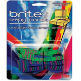 07875 4-Way Bands by Alliance Rubber Co. (12 Packs - 36 Bands Total)
